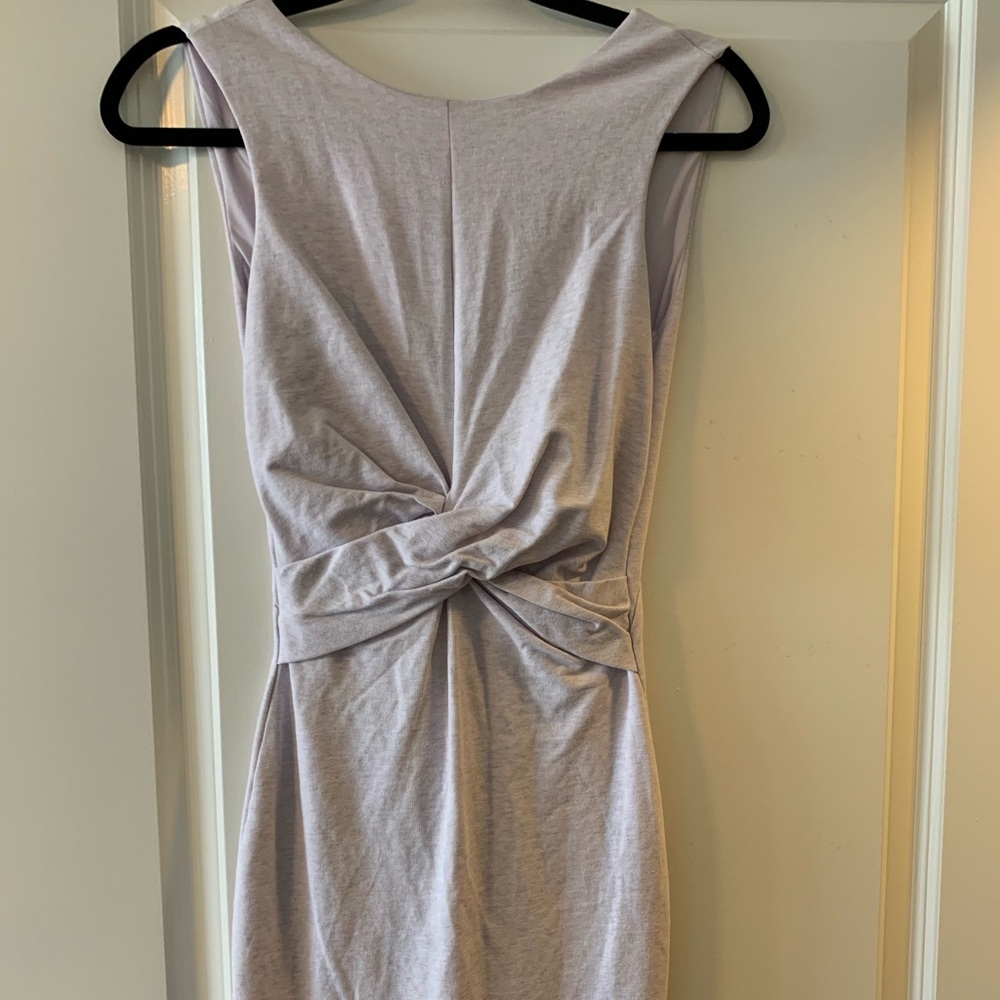 Lavender body-con pencil dress